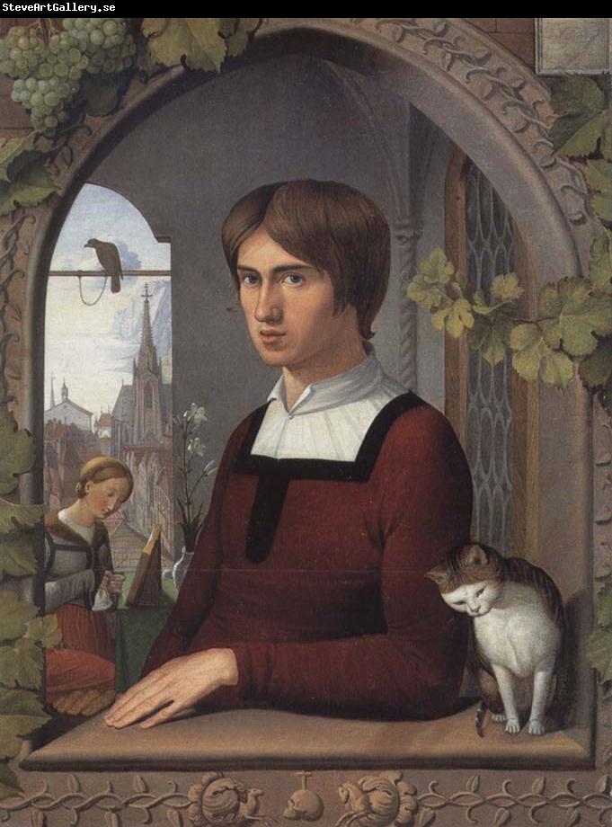 Friedrich overbeck Portrait of the Painter Franz Pforr